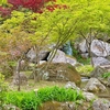 小屋館庭園の池（宮城県仙台）