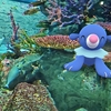 沖縄美ら海水族館&DMMかりゆし水族館をポケモンと【ポケモンGOAR写真】