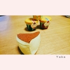 フェルトのカフェスイーツ－チーズケーキ
