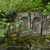 彦三柱神社の境内に祀られる庚申塔群　大分県佐伯市護江