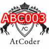 AtCoderの過去問に挑戦 ABC003 AtCoder Beginner Contest 003