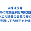 FOMC政策変更なし（事前予想通り）　パウエル議長会見で安心感で米株反発　2025年3月20日