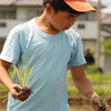 田植え体験撮影