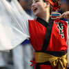 高知銀行(2):第59回よさこい祭り、10日愛宕競演場(高知、2012年)