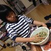 ラーメン食堂・縁、うまいやん♪ / 自動でデータ採取する血圧計あるやん！ / 餃子作った^^ / テル、カサカサ肌はアレルギー？