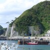 一旦、三宅島より神津島多幸湾、三浦漁港に入り、神津島に移動