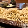 石臼挽自家製手打ち蕎麦 松月（青井）冷とろろそば【少なめ】＋鴨皮ポン酢＋鴨ささみ天＋豆餅天