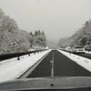 雪でした