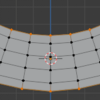 平面の外周を等幅で拡げる！：Blender