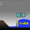 フィリピン台風の「断波」