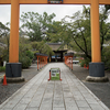 台風21号被害・京都の平野神社と嵐山渡月橋