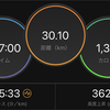 2021年2月 第1回目のペース走(30km)