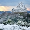 雪の日の姫路城