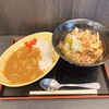 外出の後は、平河町のゆで太郎で「カレーセット」を食べました
