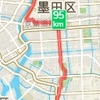 ⑤豊洲からスカイツリーまで（９０ｋｍ～１００ｋｍ）