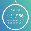 20,000歩 歩いて800kcal消費