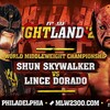 【MLW】シュン・スカイウォーカーがミドル級タイトル防衛戦でリンス・ドラドと対戦