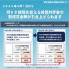 中小企業の60時間超え時間外割増50%まで1年を切りました