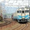 JR四国2000系とキハ47を連結した回送列車