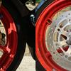 CBR250RR MC22 インチアップ完了