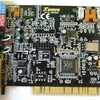 PCIサウンドカード[XWAVE 6000 N6B]の電解コンデンサ(キャパシタ)を交換