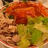 蒙古タンメン中本＠新宿　「北極涼麺＋単品麻婆＋半ヒヤミスープ」