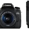 Canon eos8000DとNikon D5500を比較：カメラ屋で手に持ってみた