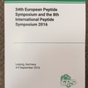 ペプチド関連国際会議録新刊案内:  34th European Peptide Symposium and the 8th International Peptide Symposium 2016 (Proceedings) ご注文受付