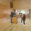 学校集会がありました