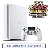 PlayStation 4 グレイシャー・ホワイト 1TB  (CUH-2200BB01) お好きなダウンロードソフト2本セット(配信) & 【Amazon.co.jp限定】アンサー 縦置きスタンド付 & オリジナルカスタムテーマ (配信)