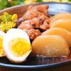 鶏手羽元と大根の煮もの＆れんこんとナッツのサラダ