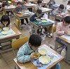 １年生はじめての給食