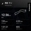 R7.5.3（土）12.56kmラン　GW①