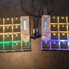 Helix 4行アクリルプレートを作った #Helix祭り