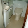 お年寄りに使い易い　超節水型のトイレにリフォームしました