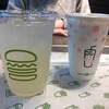 桜シェイク　Shake shack 