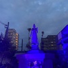 ライトアップ-仏像