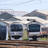 E353系S210編成長総構内試運転