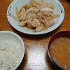 ささみの照り焼き(失敗)→焼きそば