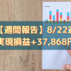 【週間報告】2022年8月22日週