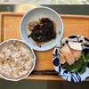【6食目】5/1(月)昼食　お味噌汁を作る元気がなかった ＋8