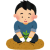 種芋植え付け終了間近！