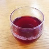 シュークリームと黒豆ジュース