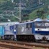 今日（８/５）は、京都鉄道博物館特別展示車輌回送と異機種ＰＰ工臨・・・。