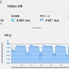 【半年ぶり】１０００ｍ５本