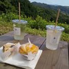 淡路島のこぞら荘で青空の下でカフェしたよ。