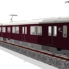3DCGモデリングした電車たち