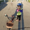 息子の自転車の補助輪外し＆初めての練習