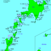 今回男女群島で釣った場所の地図