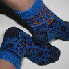 24 Blocks Socks なんとか完成。